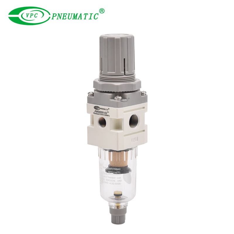 Regulador de filtro neumático de la Serie AW