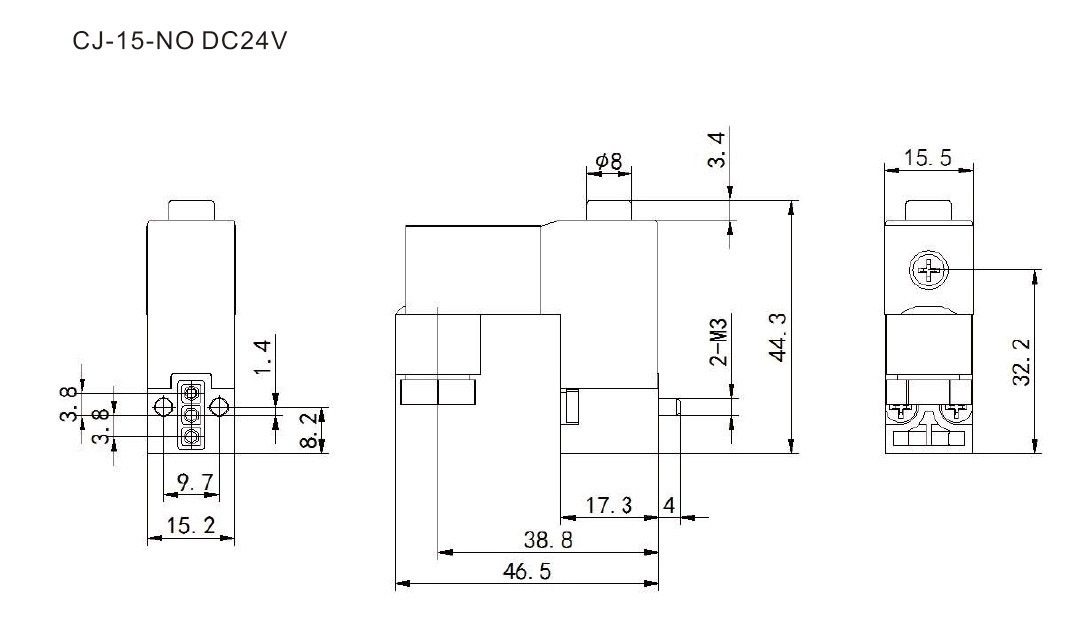 válvulas solenoides de micro miniatura