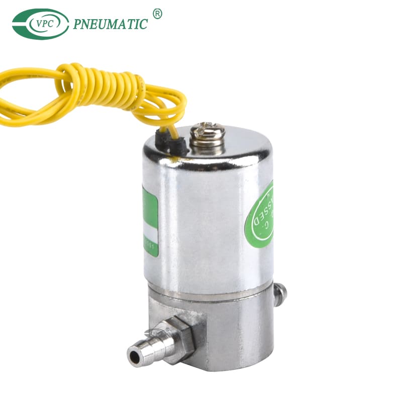 Válvula solenoide miniatura GM22 para dispositivos médicos