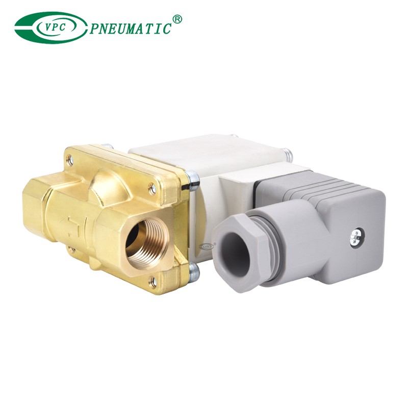 La serie VXZ Pilot Operated 2 válvula solenoide de 2 vías para agua
