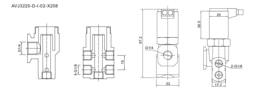 válvula solenoide de alta frecuencia