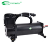 Compresor de suspensión con bolsa de aire 444C, CC 12 V, 200 psi, negro