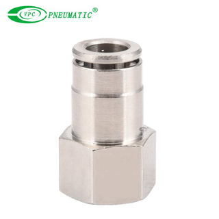 Conector femenino neumático de latón VMPCF