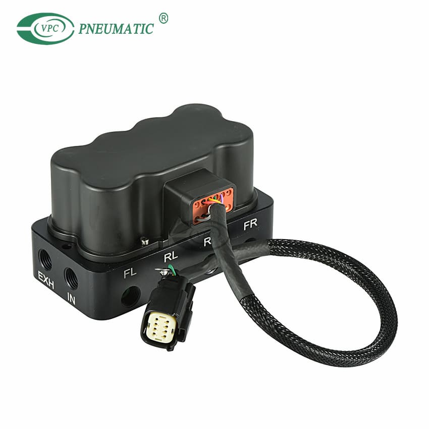 Bloque de válvulas de compresor de suspensión neumática Accuair aa VUX4