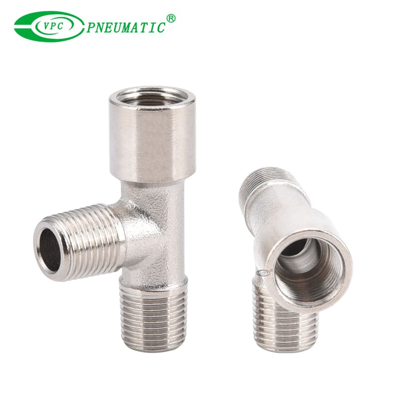 VMMF Brass masculino a femenino con conector de tee