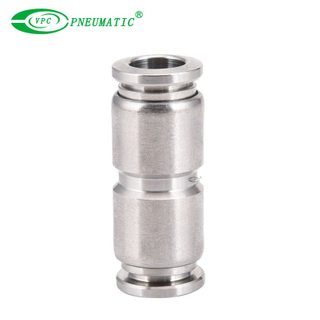 Accesorio de unión recto de acero inoxidable SSPU