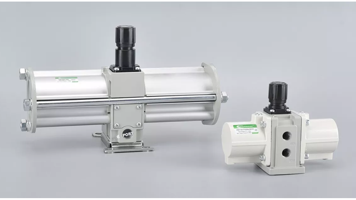 VBA Serie Pneumatic Booster: solución para presión de aire insuficiente