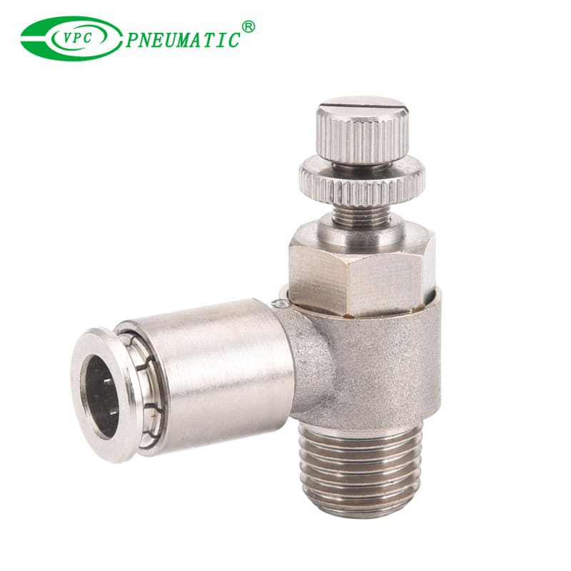 Controlador de velocidad de alta presión serie VVC, latón, 870 psi