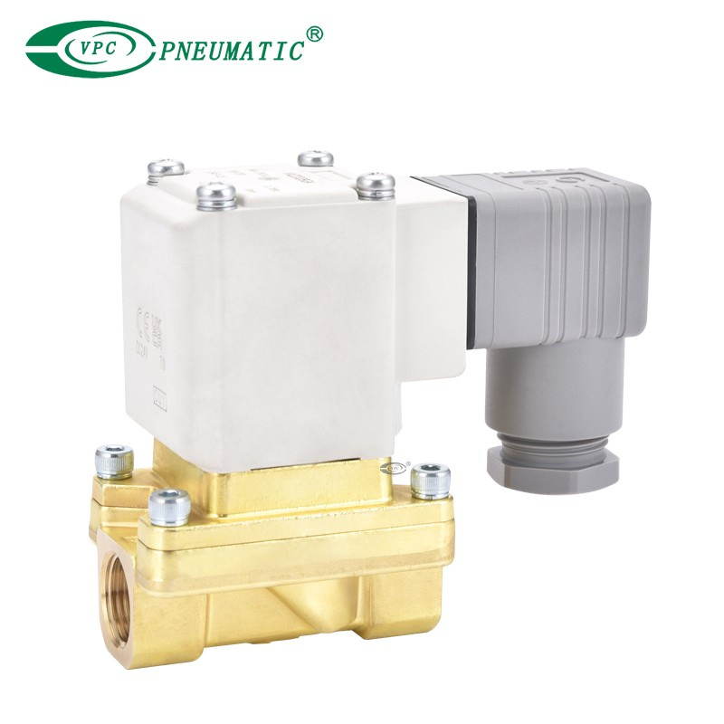 La serie VXZ Pilot Operated 2 válvula solenoide de 2 vías para agua