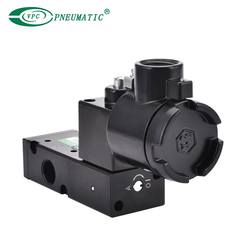 Válvula solenoide a prueba de explosión de aluminio SV561T6