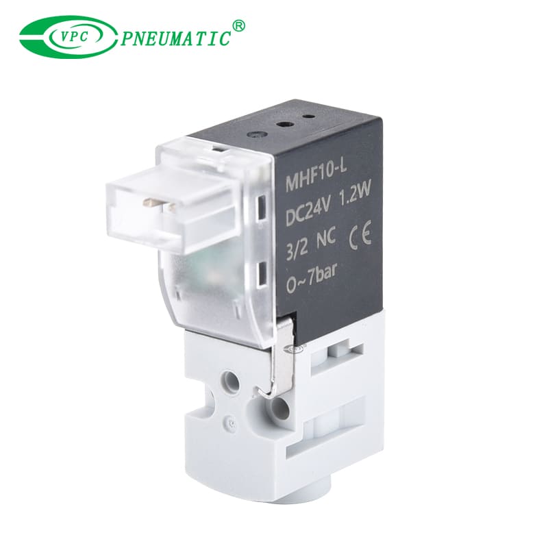 Microválvula solenoide de alta velocidad de 10 mm serie MH10P