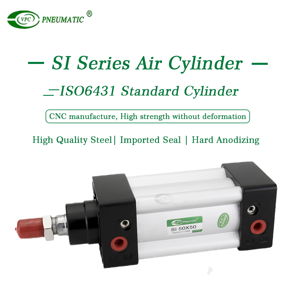 SI Series ISO 6431 Cilindro neumático de tubo de Mickey Mouse estándar