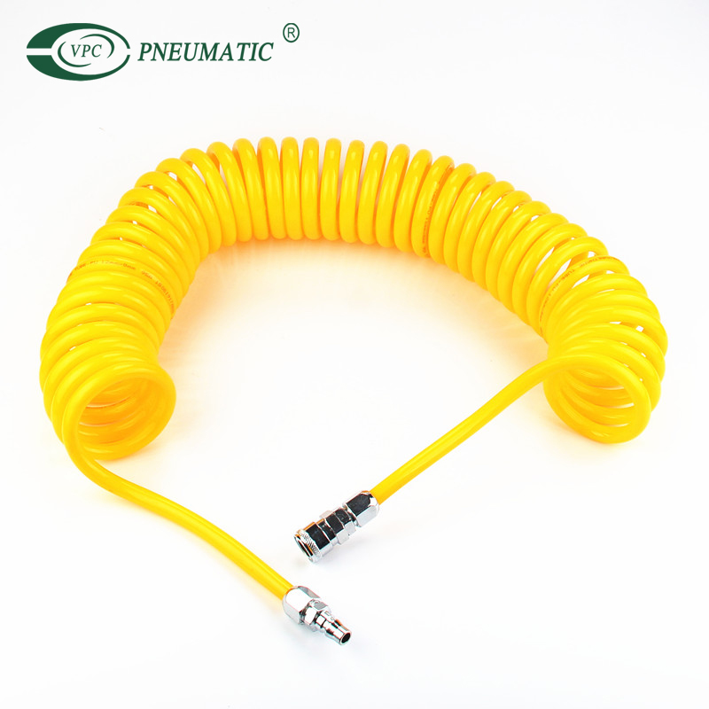 Tubo de aire neumático de alta calidad Plástico PUC de plástico Aire de retroceso Aire comprimido Aire espiral manguera