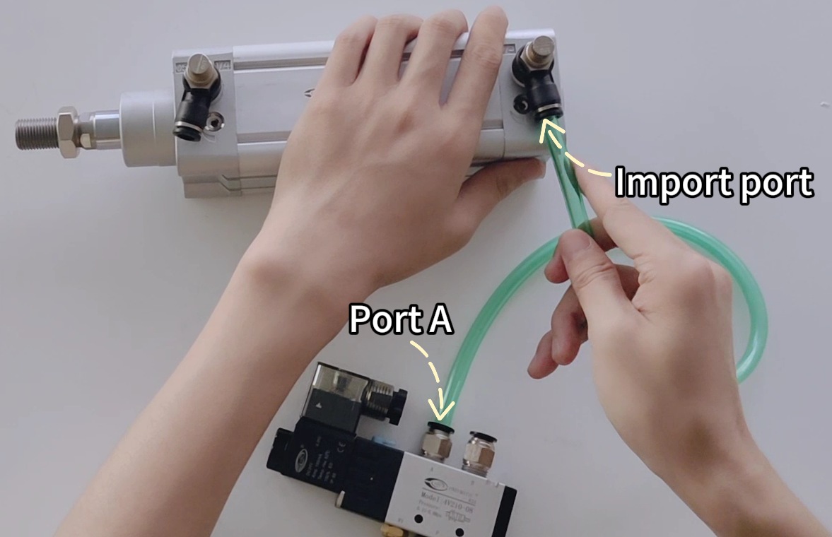 instalación de válvula solenoide