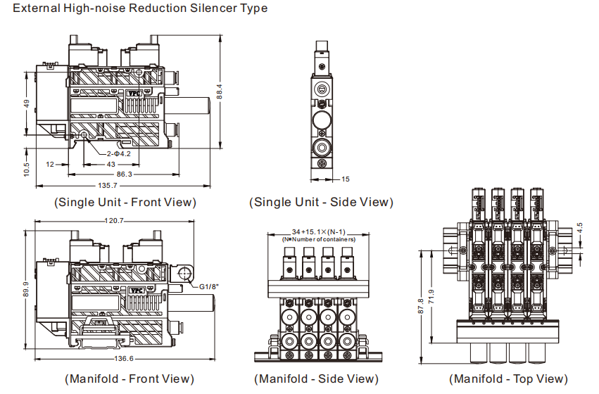 generador de vac&iacute;o vzk