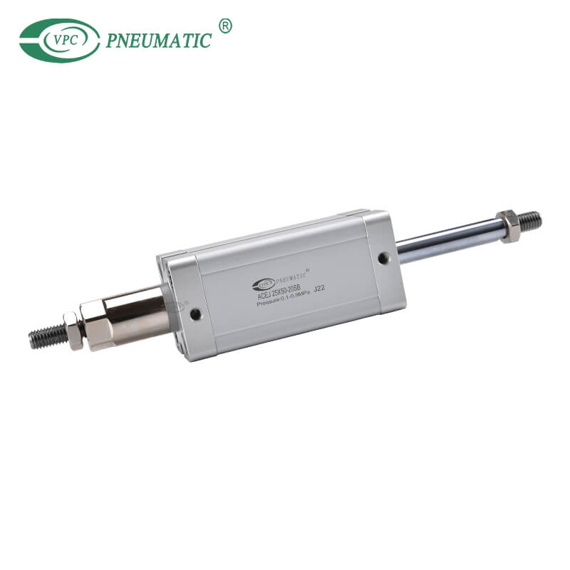 Cilindro compacto Serie ACEJ Iso 21287, carrera ajustable