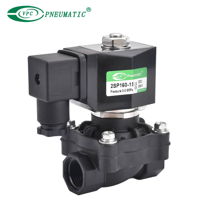 Serie 2sp Válvula solenoide de plástico de actuación directa 2/2