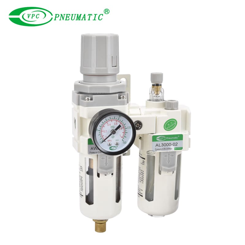 Regulador y lubricador de filtro de aire de la serie de CA