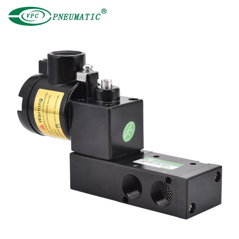 Válvula solenoide a prueba de explosión de aluminio SV561T6