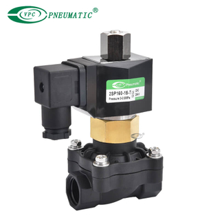 Serie 2sp Válvula solenoide de plástico de actuación directa 2/2