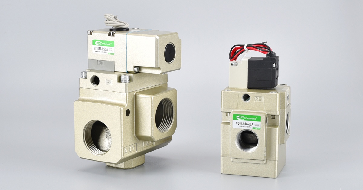 Válvula solenoide de 3 puertos