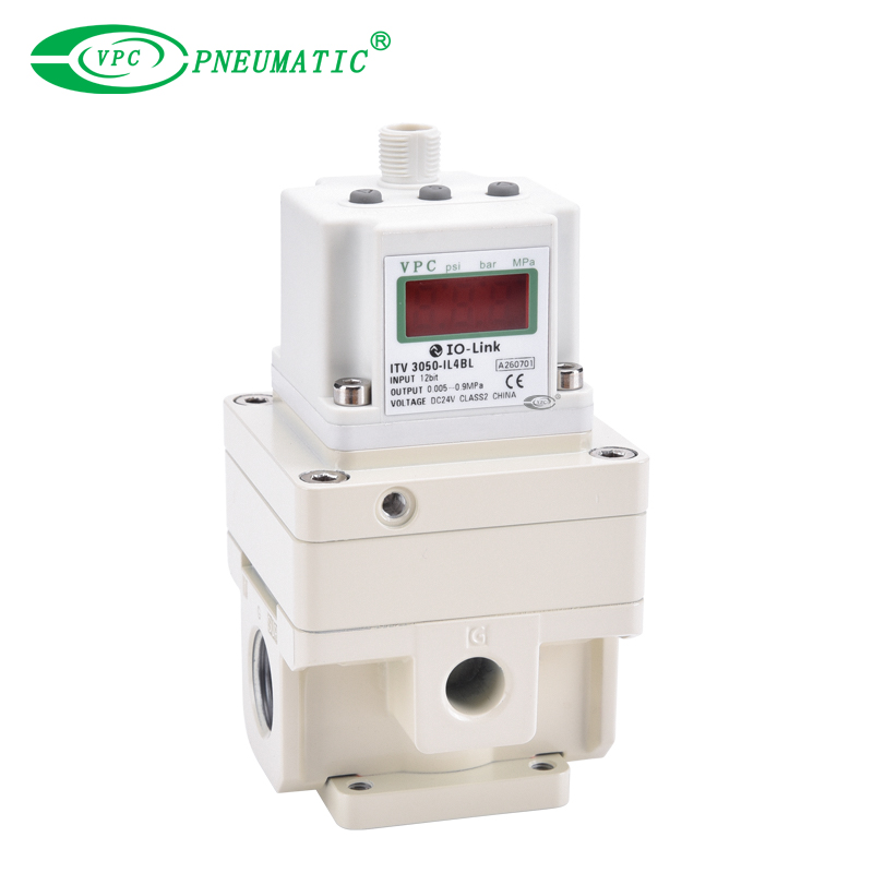 Regulador electrónico de presión de aire ITV3050, tipo IO-Link