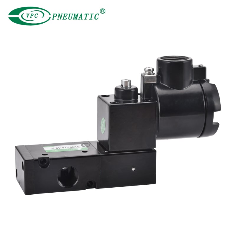Válvula solenoide a prueba de explosión de aluminio SV561T6