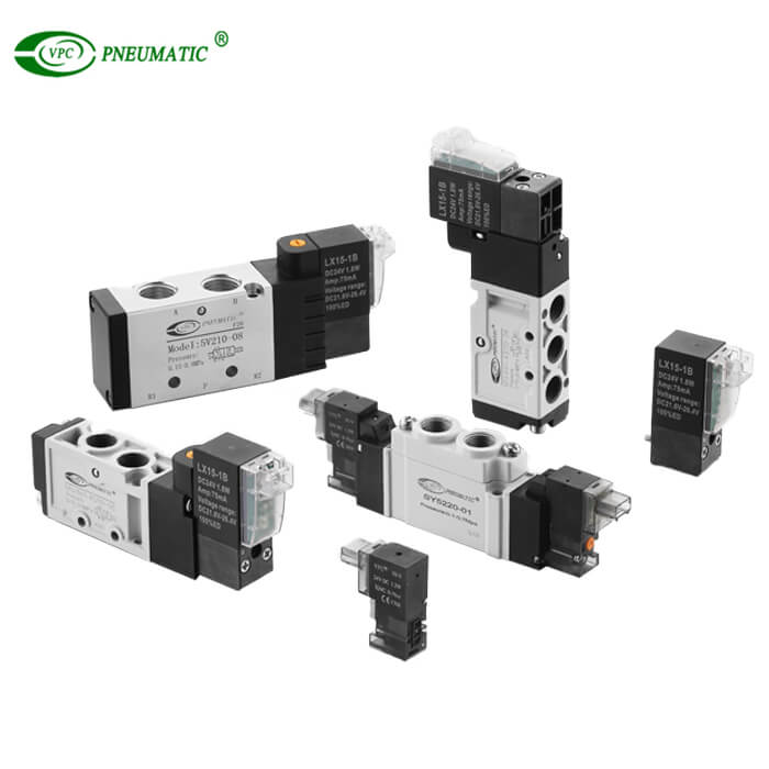 válvula solenoide neumática