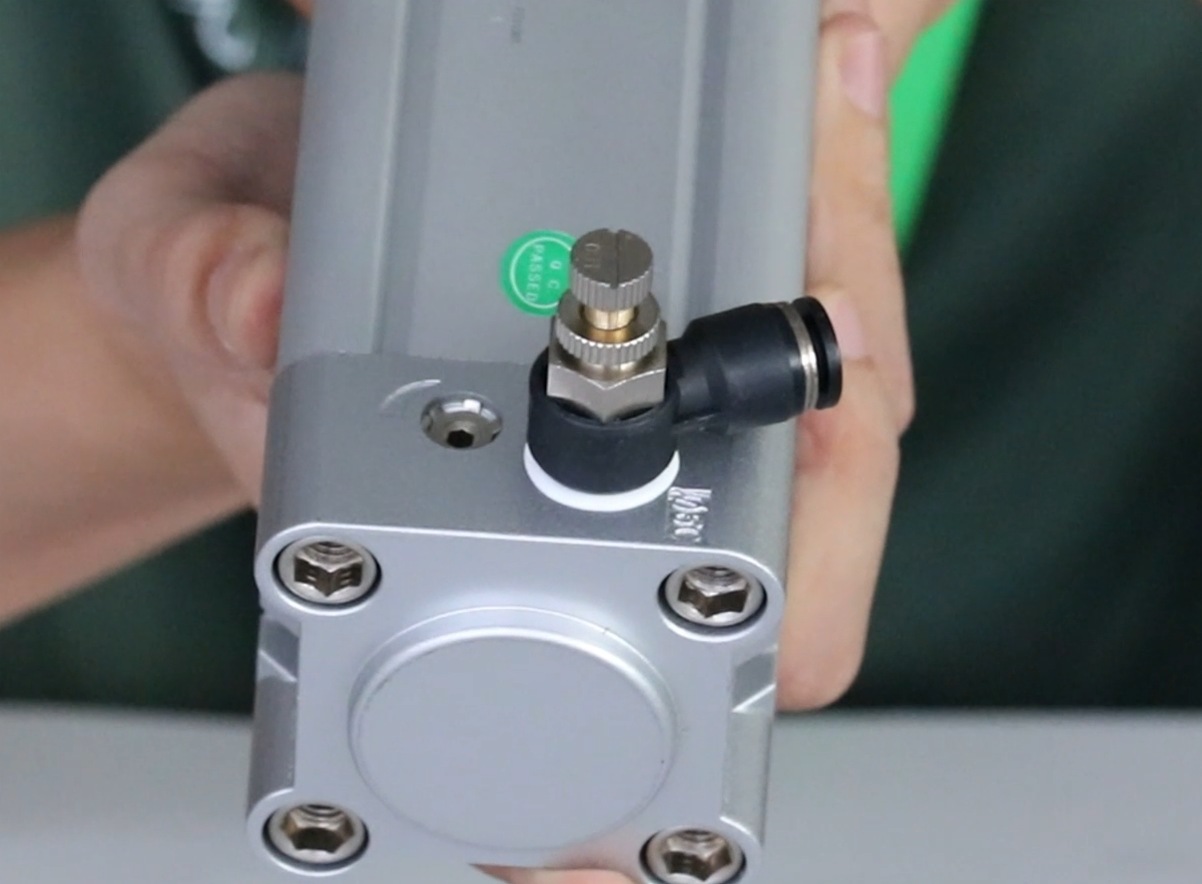 instalar válvula de control de velocidad
