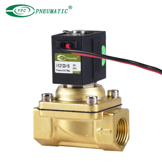 Válvula solenoide normalmente cerrada de 2/2 vías serie VX