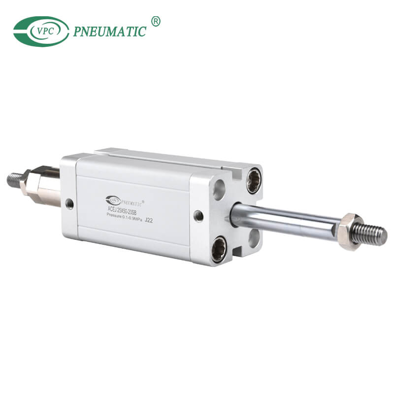 Cilindro compacto Serie ACEJ Iso 21287, carrera ajustable