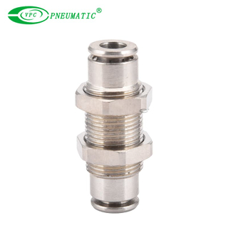 Accesorio de mamparo de latón de alta presión serie VM, 870 Psi