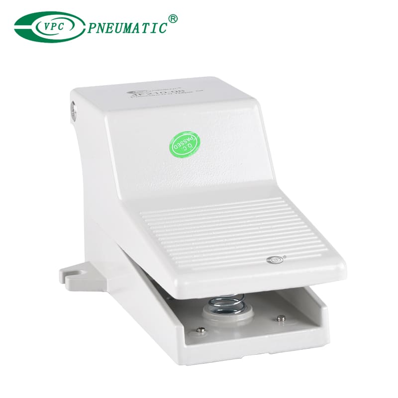 Válvula de pedal de 4F Series 5 Port 2 Position Foot, con bloqueo