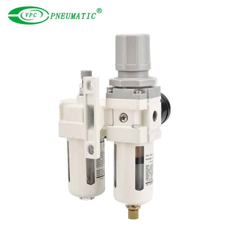 Regulador y lubricador de filtro de aire de la serie de CA