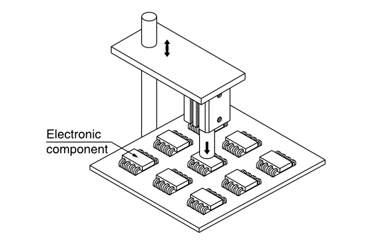 Aplicación de cilindro de baja fricción