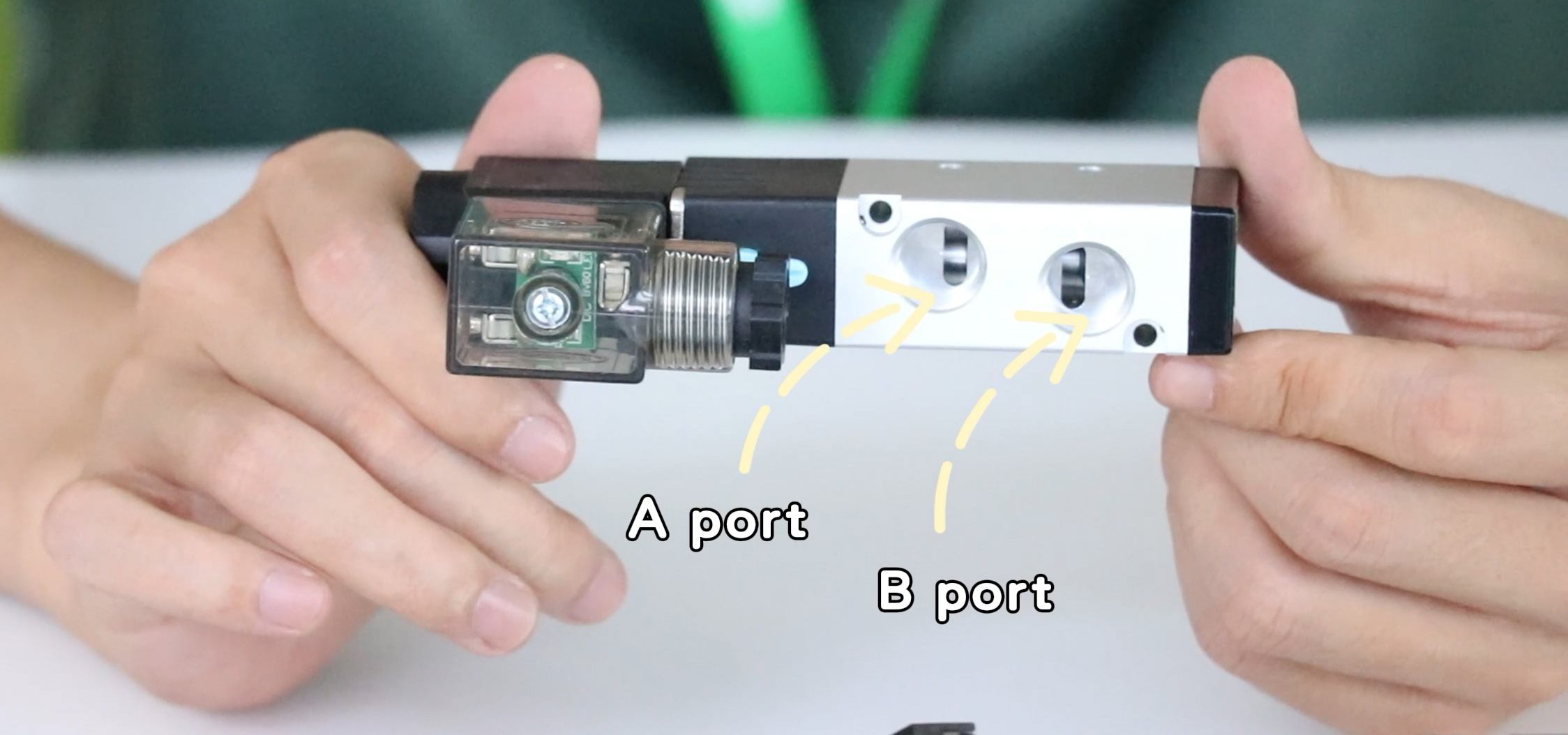 instalar la válvula solenoide