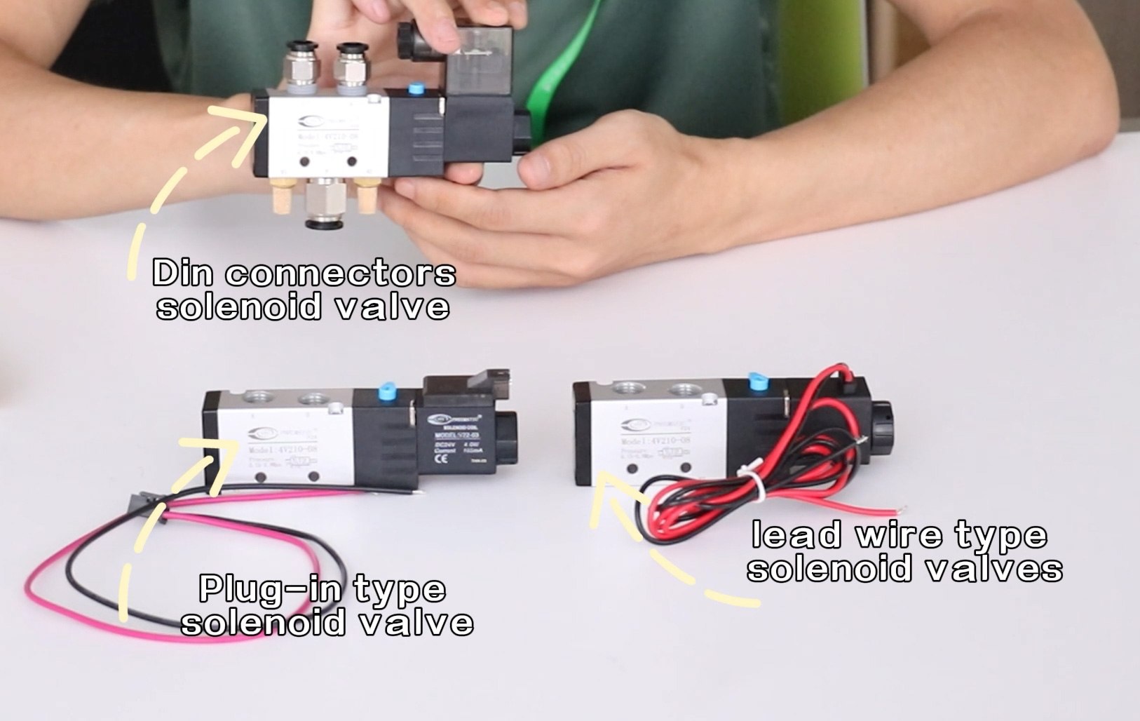 instalación de válvula solenoide