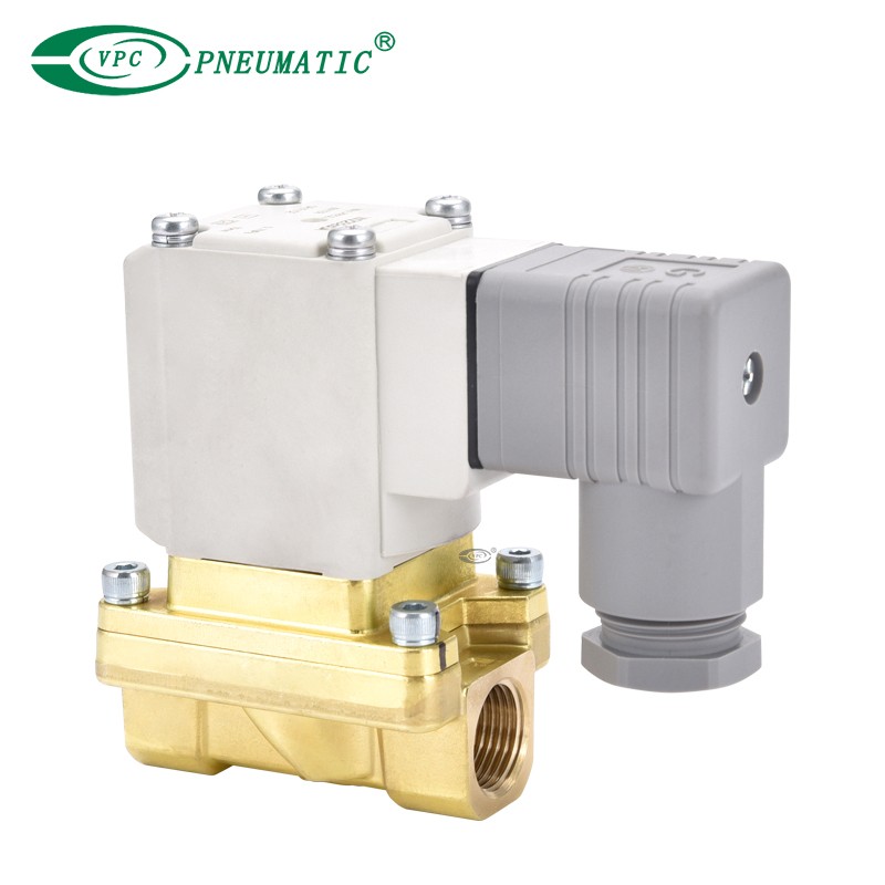 La serie VXZ Pilot Operated 2 válvula solenoide de 2 vías para agua